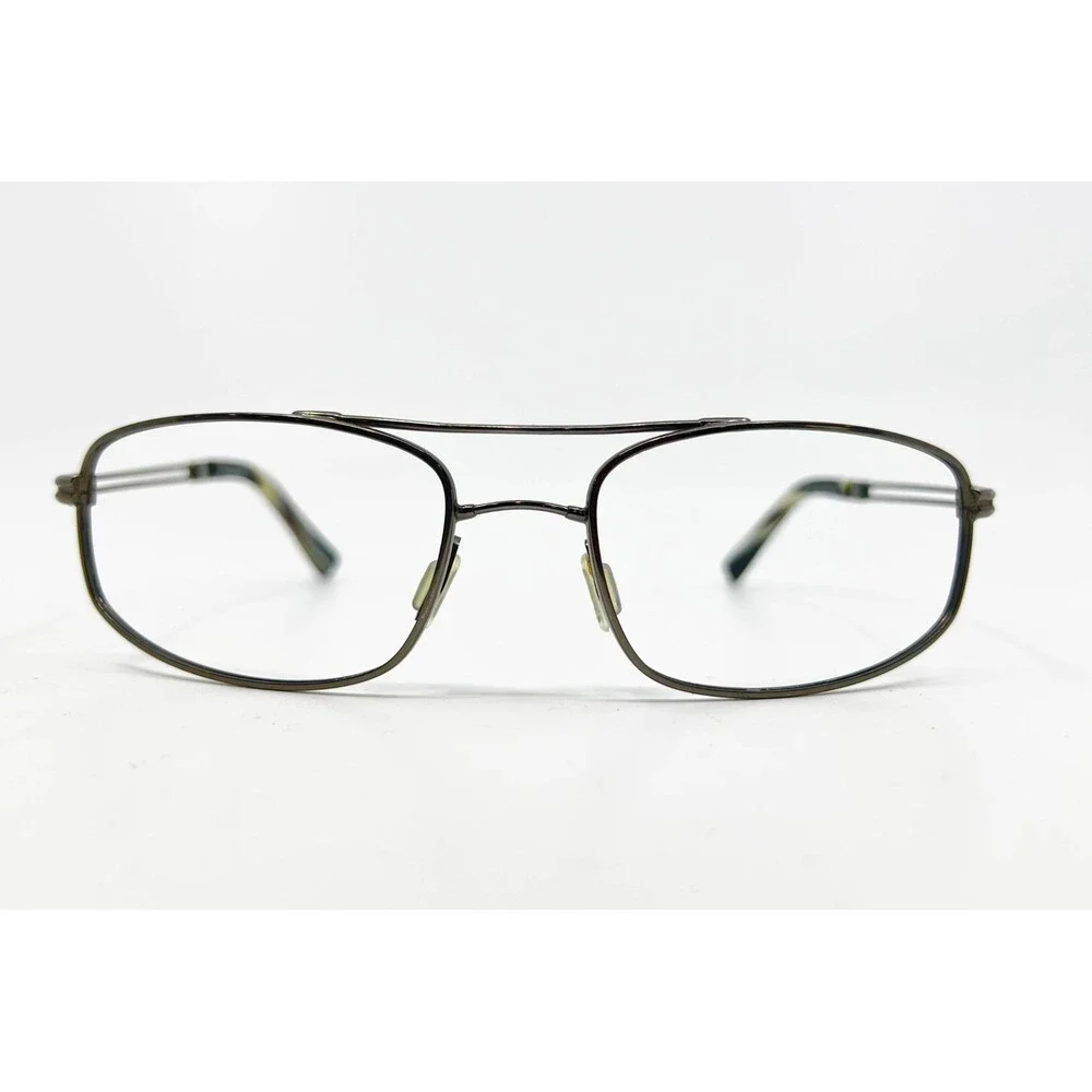 Tommy Bahama Eyeglass Frames Mens Dark Gunmetal TB91SP Rectangular 60-18-125